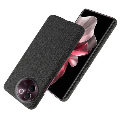 For vivo V30e 5G Case Anti-Drop Cloth Covered Hard PC Phone Cases