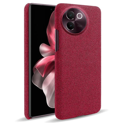 For vivo V30e 5G Case Anti-Drop Cloth Covered Hard PC Phone Cases