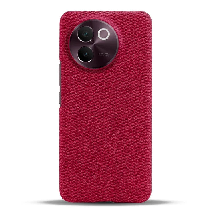 For vivo V30e 5G Case Anti-Drop Cloth Covered Hard PC Phone Cases