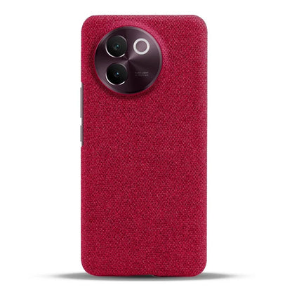 For vivo V30e 5G Case Anti-Drop Cloth Covered Hard PC Phone Cases