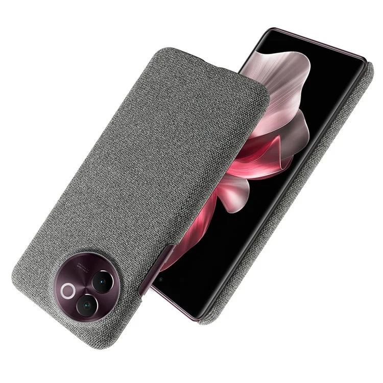 For vivo V30e 5G Case Anti-Drop Cloth Covered Hard PC Phone Cases