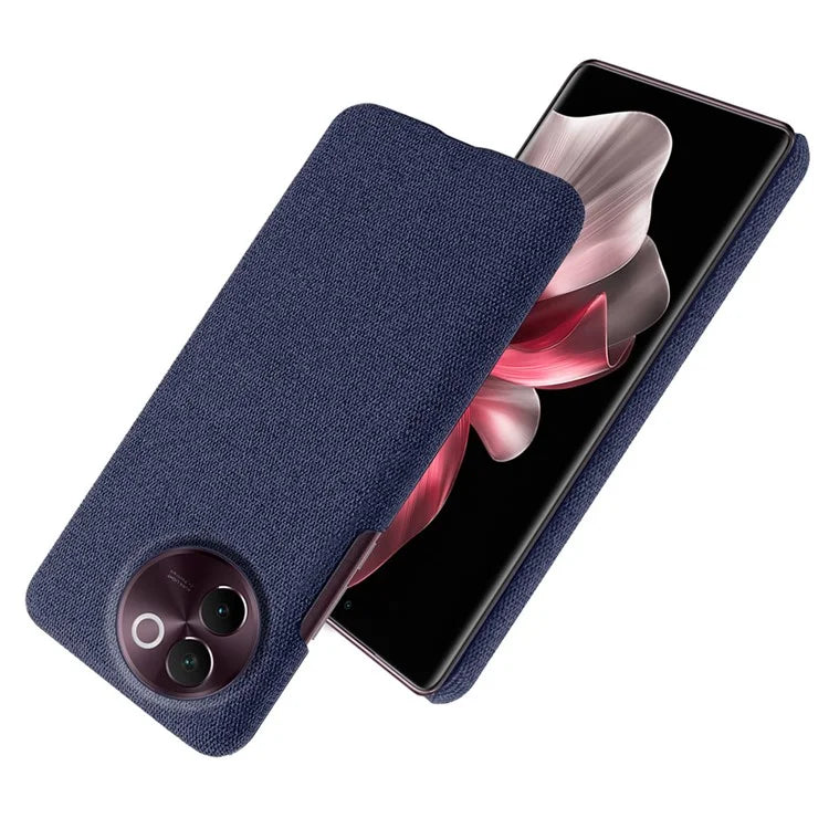 For vivo V30e 5G Case Anti-Drop Cloth Covered Hard PC Phone Cases