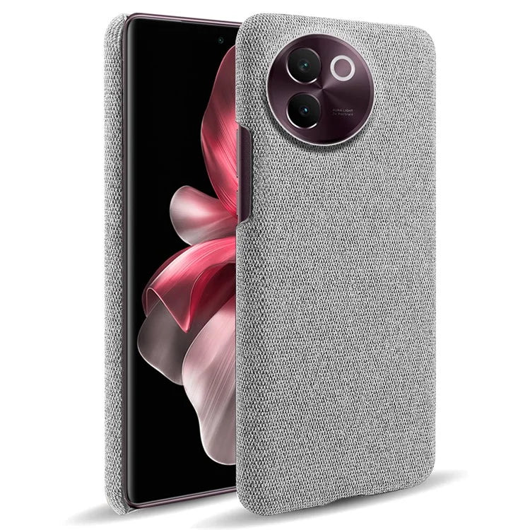For vivo V30e 5G Case Anti-Drop Cloth Covered Hard PC Phone Cases