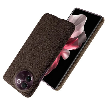 For vivo V30e 5G Case Anti-Drop Cloth Covered Hard PC Phone Cases