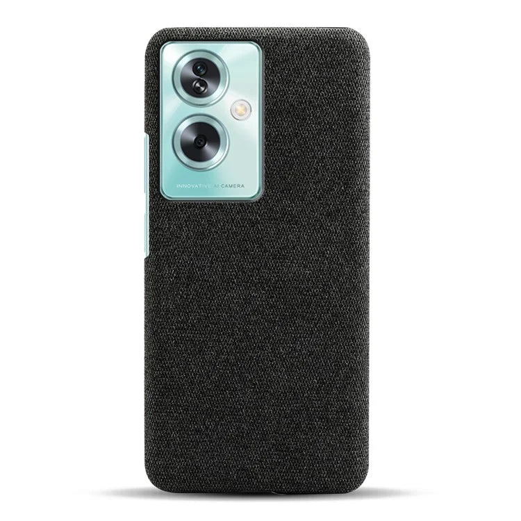 For Oppo A79 5G / A2 5G Case Drop Protection Cloth+PC Phone Shell