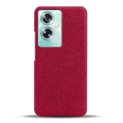 For Oppo A79 5G / A2 5G Case Drop Protection Cloth+PC Phone Shell