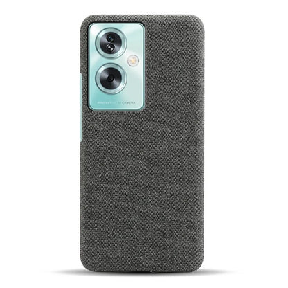 For Oppo A79 5G / A2 5G Case Drop Protection Cloth+PC Phone Shell