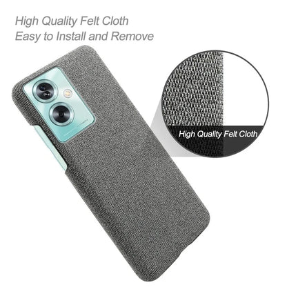 For Oppo A79 5G / A2 5G Case Drop Protection Cloth+PC Phone Shell