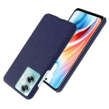 For Oppo A79 5G / A2 5G Case Drop Protection Cloth+PC Phone Shell