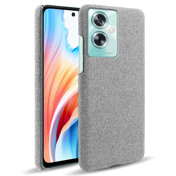 For Oppo A79 5G / A2 5G Case Drop Protection Cloth+PC Phone Shell
