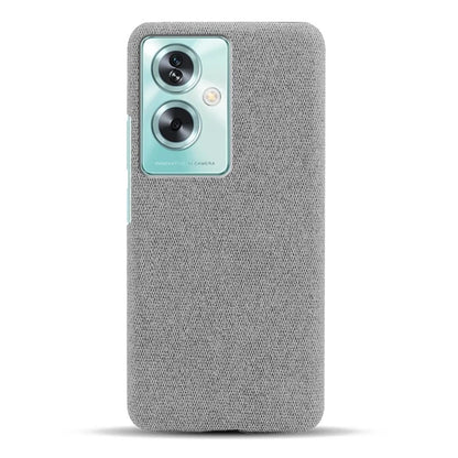 For Oppo A79 5G / A2 5G Case Drop Protection Cloth+PC Phone Shell