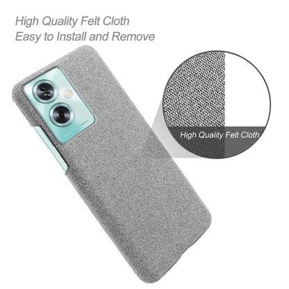 For Oppo A79 5G / A2 5G Case Drop Protection Cloth+PC Phone Shell