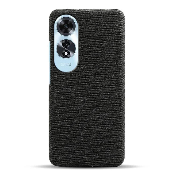 For Oppo A60 4G Case Cloth + PC Phone Cover Drop Shockproof Protection