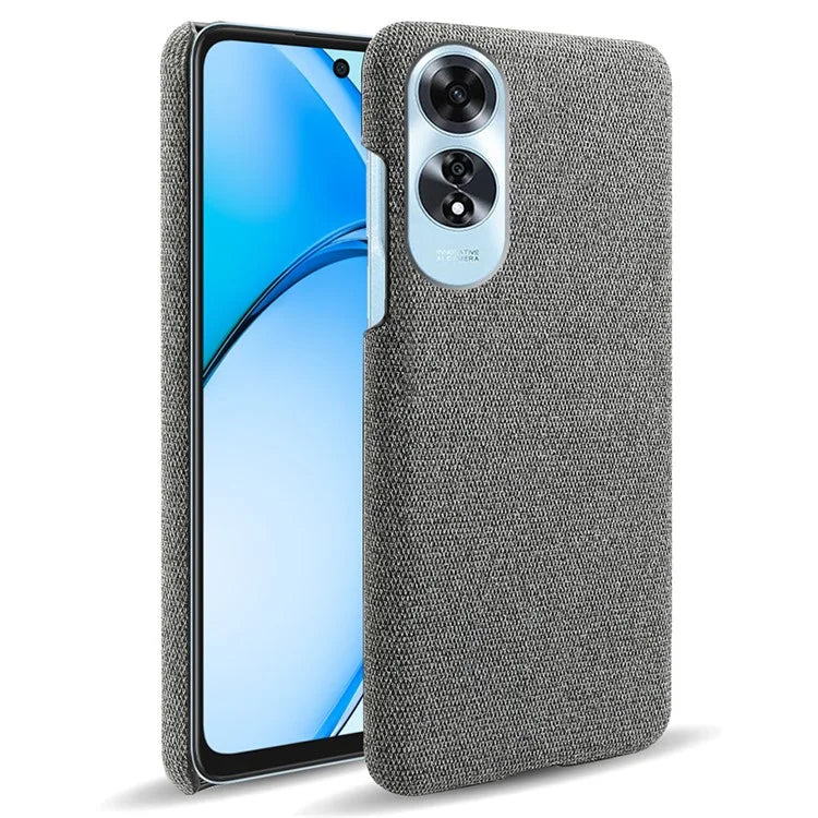 For Oppo A60 4G Case Cloth + PC Phone Cover Drop Shockproof Protection