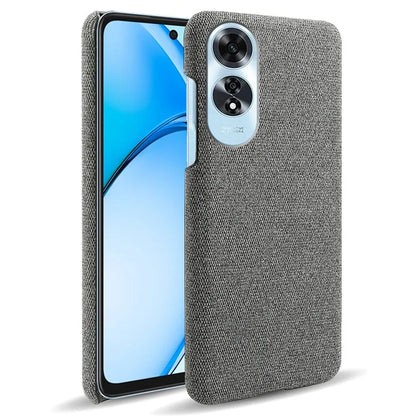 For Oppo A60 4G Case Cloth + PC Phone Cover Drop Shockproof Protection