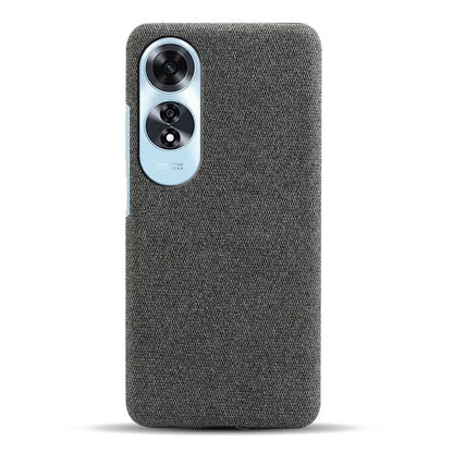 For Oppo A60 4G Case Cloth + PC Phone Cover Drop Shockproof Protection
