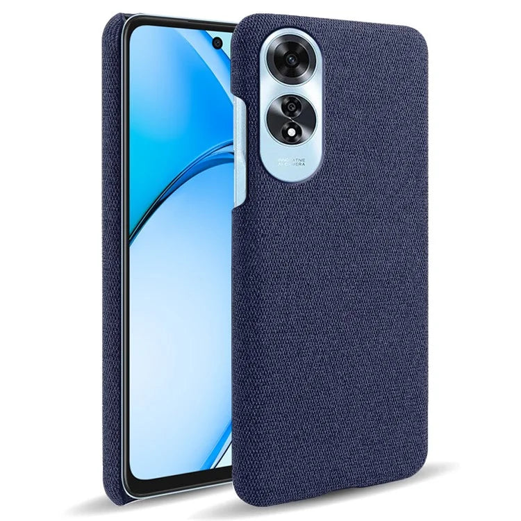 For Oppo A60 4G Case Cloth + PC Phone Cover Drop Shockproof Protection