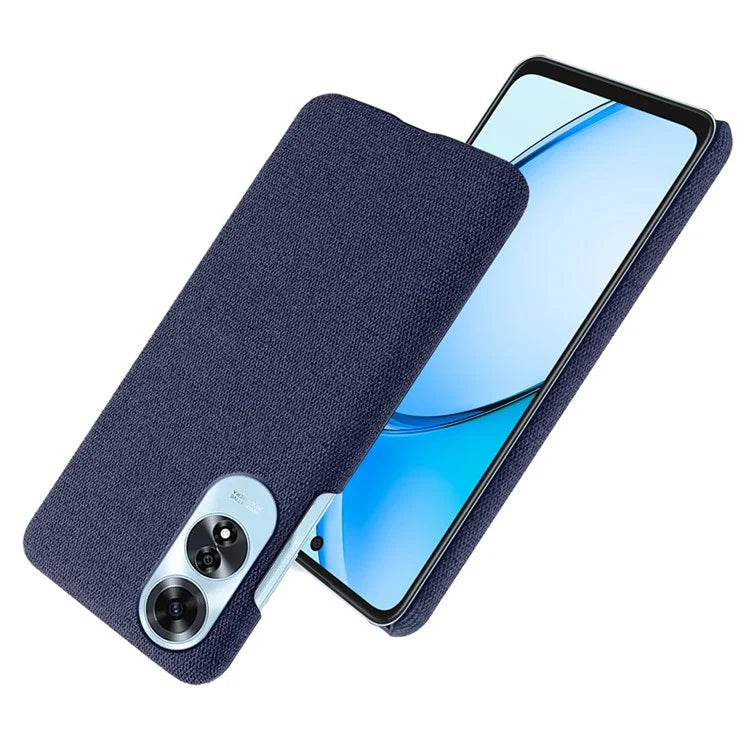 For Oppo A60 4G Case Cloth + PC Phone Cover Drop Shockproof Protection