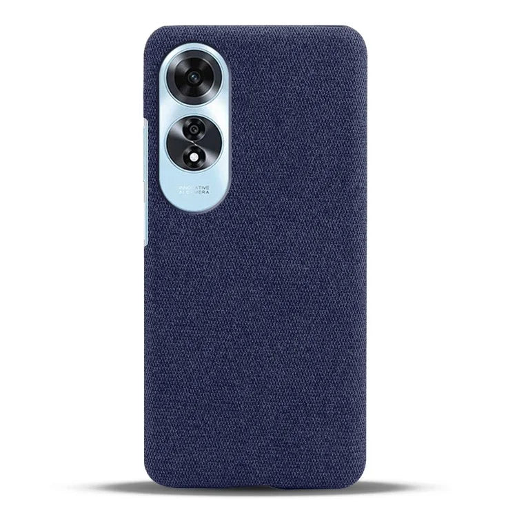 For Oppo A60 4G Case Cloth + PC Phone Cover Drop Shockproof Protection