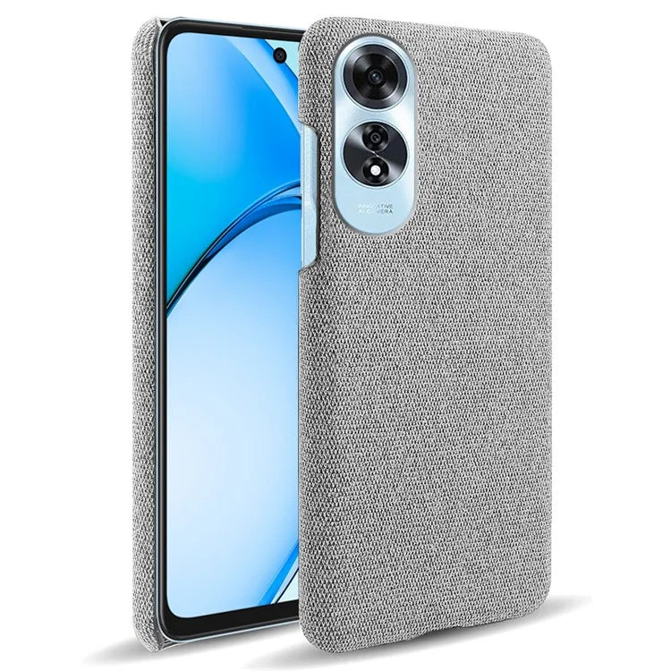 For Oppo A60 4G Case Cloth + PC Phone Cover Drop Shockproof Protection