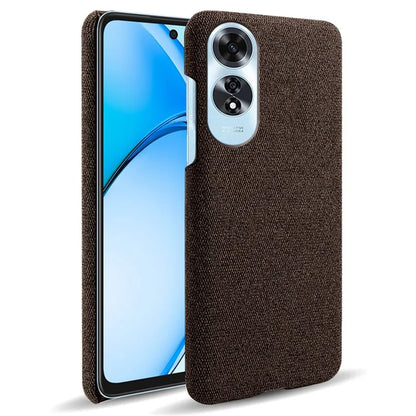 For Oppo A60 4G Case Cloth + PC Phone Cover Drop Shockproof Protection