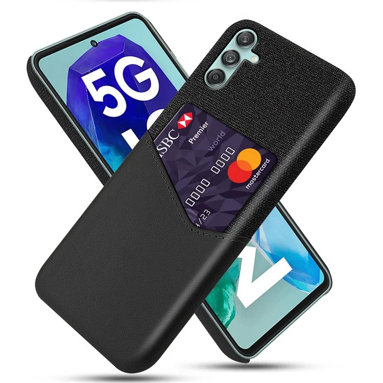 For Samsung Galaxy M55 5G / C55 5G / F55 5G Case Hard PC Phone Cover with Card Slot