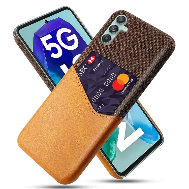 For Samsung Galaxy M55 5G / C55 5G / F55 5G Case Hard PC Phone Cover with Card Slot