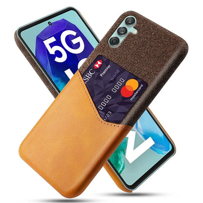 For Samsung Galaxy M55 5G / C55 5G / F55 5G Case Hard PC Phone Cover with Card Slot