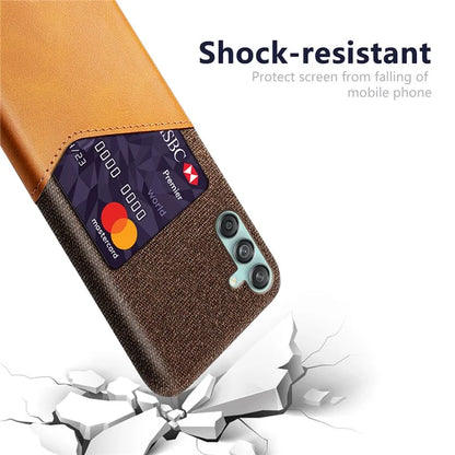 For Samsung Galaxy M55 5G / C55 5G / F55 5G Case Hard PC Phone Cover with Card Slot