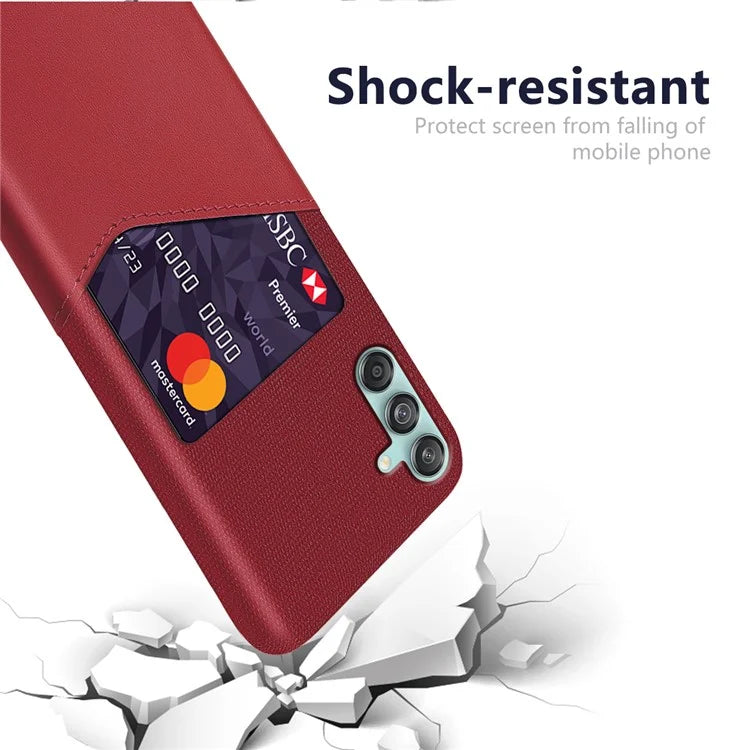 For Samsung Galaxy M55 5G / C55 5G / F55 5G Case Hard PC Phone Cover with Card Slot