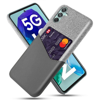 For Samsung Galaxy M55 5G / C55 5G / F55 5G Case Hard PC Phone Cover with Card Slot