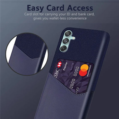 For Samsung Galaxy M55 5G / C55 5G / F55 5G Case Hard PC Phone Cover with Card Slot