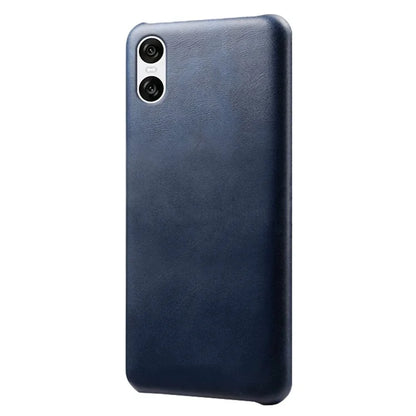 For Sony Xperia 10 VI Case Anti-Scratch Leather + PC Phone Cover Calf Texture
