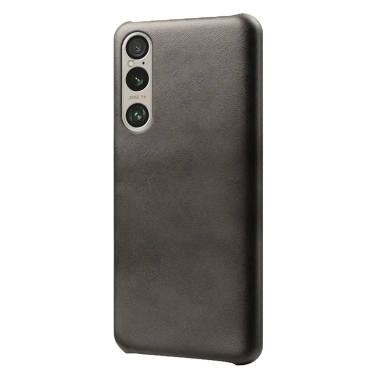 For Sony Xperia 1 VI Cases Calf Texture Leather + PC Cell Phone Cover