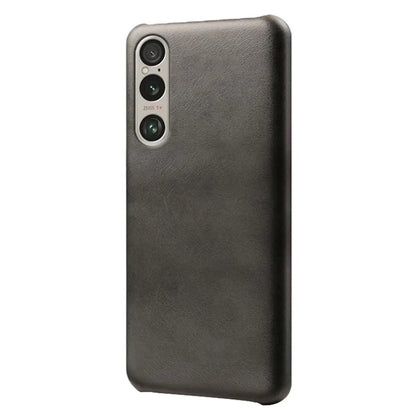 For Sony Xperia 1 VI Cases Calf Texture Leather + PC Cell Phone Cover