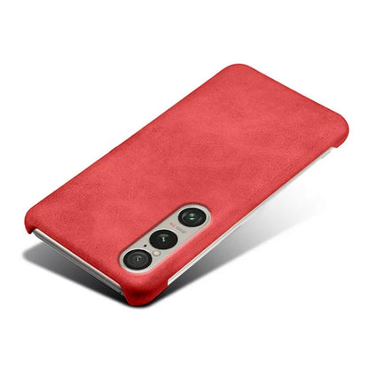 For Sony Xperia 1 VI Cases Calf Texture Leather + PC Cell Phone Cover
