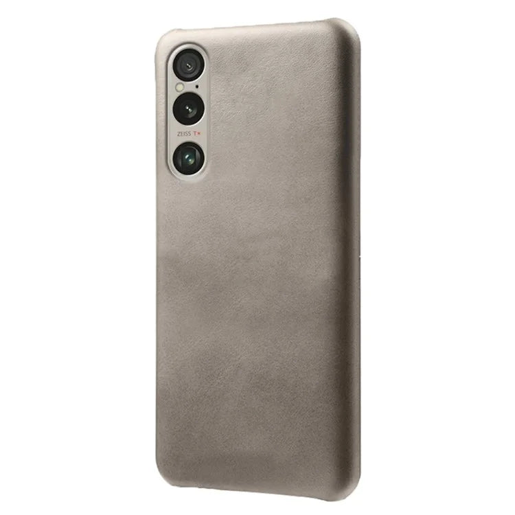 For Sony Xperia 1 VI Cases Calf Texture Leather + PC Cell Phone Cover