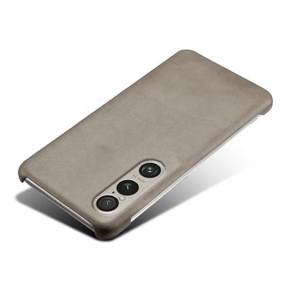 For Sony Xperia 1 VI Cases Calf Texture Leather + PC Cell Phone Cover