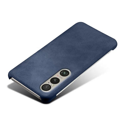 For Sony Xperia 1 VI Cases Calf Texture Leather + PC Cell Phone Cover