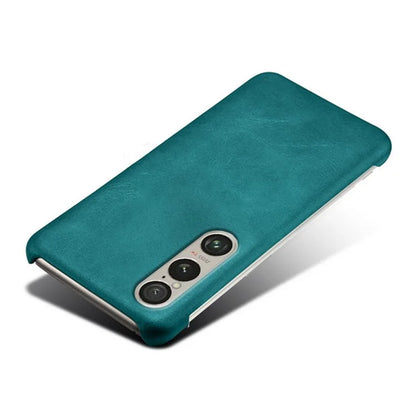 For Sony Xperia 1 VI Cases Calf Texture Leather + PC Cell Phone Cover