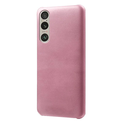 For Sony Xperia 1 VI Cases Calf Texture Leather + PC Cell Phone Cover