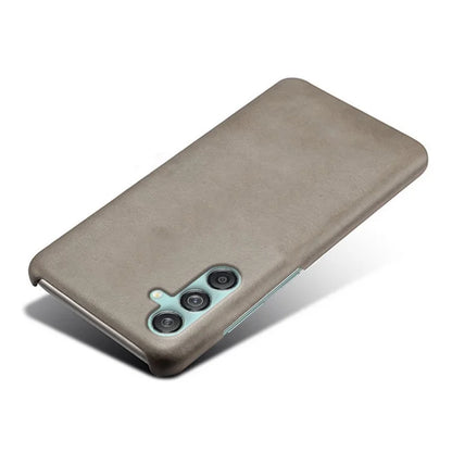 For Samsung Galaxy M55 5G / C55 5G / F55 5G Case PU Leather + Hard PC Phone Cover Calf Texture