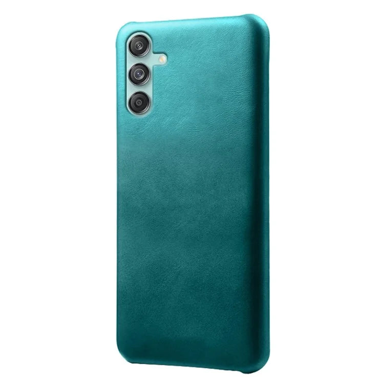 For Samsung Galaxy M55 5G / C55 5G / F55 5G Case PU Leather + Hard PC Phone Cover Calf Texture