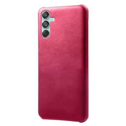 For Samsung Galaxy M55 5G / C55 5G / F55 5G Case PU Leather + Hard PC Phone Cover Calf Texture