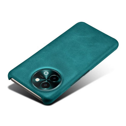 For vivo Y38 5G Cases Calf Texture Leather Hard PC Phone Cover