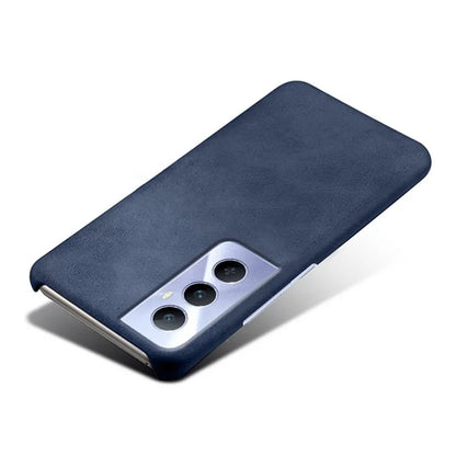 For Realme C65 4G Cases Anti-Drop Leather + PC Phone Cover Calf Texture