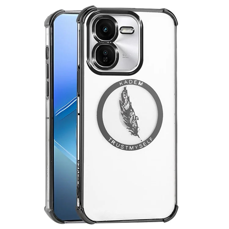 KADEM For vivo iQOO Z9x 5G Case Soft TPU Phone Cover Transparent Reinforced Corners