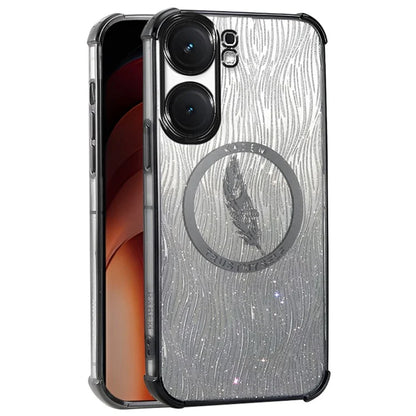 KADEM For vivo iQOO Neo9 5G / Neo9 Pro 5G Case Reinforced Corners TPU Phone Cover Luxury Sparkle