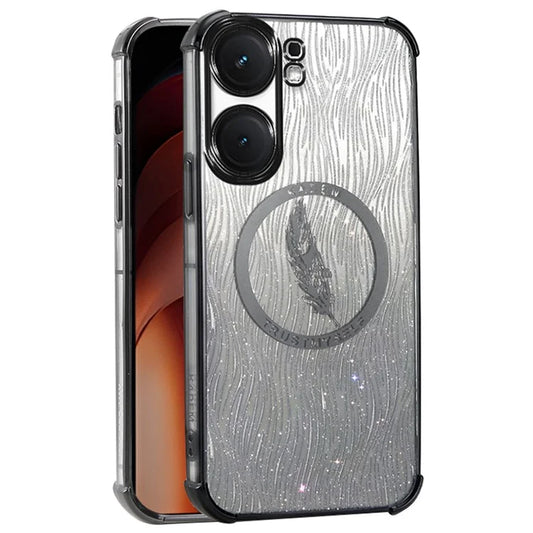 KADEM For vivo iQOO Neo9 5G / Neo9 Pro 5G Case Reinforced Corners TPU Phone Cover Luxury Sparkle