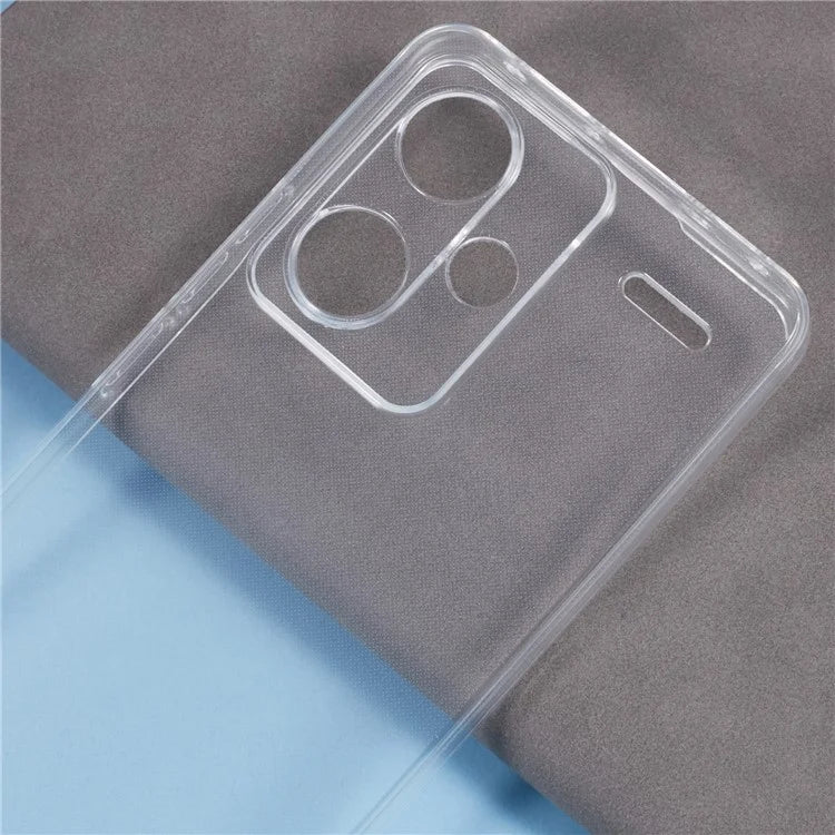 For Xiaomi Redmi Note 13 Pro+ 5G Clear Case Watermark-Free TPU Phone Cover